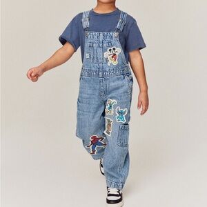 Disney Denim Overalls